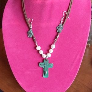 Cross Necklace Set